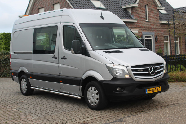 Mercedes-Benz Sprinter 319 3.0 CDI V6 Euro6 L2H2 7G-Tronic ✓ 1e eigenaar ✓ servicebus / werkplaats ✓ airco ✓ trekhaak