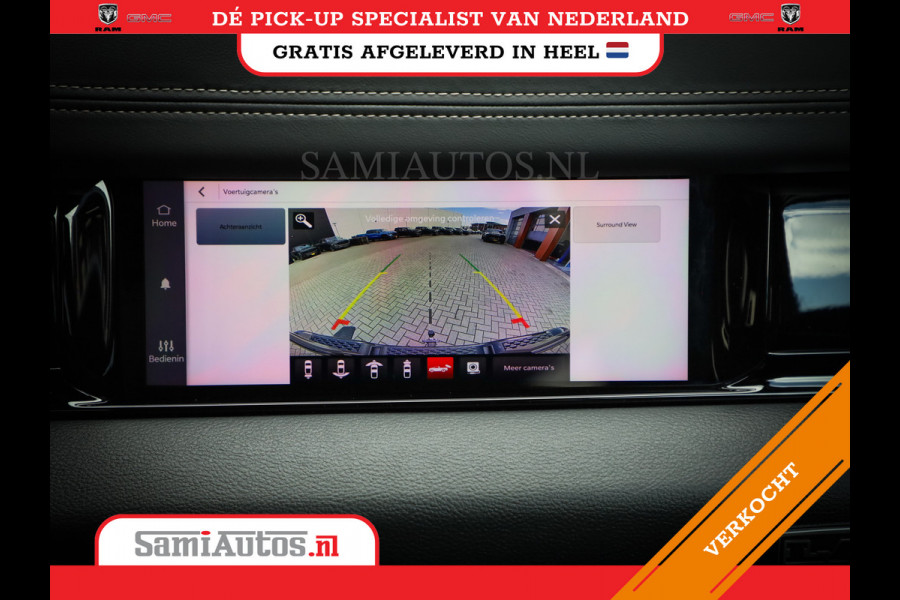 Dodge Ram PREMIUM NIGHT | MAY 2025 BOM VOL + HUD & 14.4 INCH SCHERM | LUCHTVERING | 420PK 636 Nm | PRIJS MET LPG EN COVER EN GARANTIE | DUBBELE CABINE | PICK UP | 5 PERSOONS | DC | GRIJSKENTEKEN | VOORRAAD NR 2232 - 3424