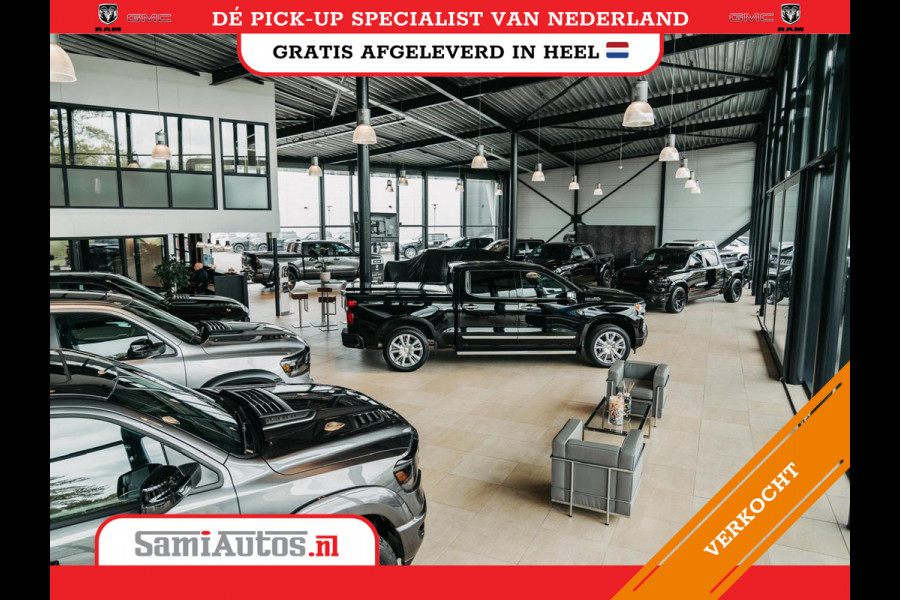 Dodge Ram PREMIUM NIGHT | MAY 2025 BOM VOL + HUD & 14.4 INCH SCHERM | LUCHTVERING | 420PK 636 Nm | PRIJS MET LPG EN COVER EN GARANTIE | DUBBELE CABINE | PICK UP | 5 PERSOONS | DC | GRIJSKENTEKEN | VOORRAAD NR 2232 - 3424