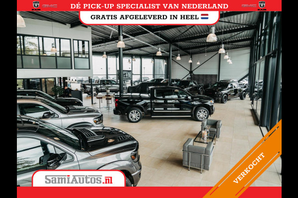Dodge Ram PREMIUM NIGHT | MAY 2025 BOM VOL + HUD & 14.4 INCH SCHERM | LUCHTVERING | 420PK 636 Nm | PRIJS MET LPG EN COVER EN GARANTIE | DUBBELE CABINE | PICK UP | 5 PERSOONS | DC | GRIJSKENTEKEN | VOORRAAD NR 2232 - 3424
