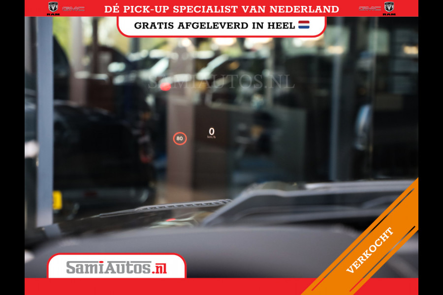 Dodge Ram PREMIUM NIGHT | MAY 2025 BOM VOL + HUD & 14.4 INCH SCHERM | LUCHTVERING | 420PK 636 Nm | PRIJS MET LPG EN COVER EN GARANTIE | DUBBELE CABINE | PICK UP | 5 PERSOONS | DC | GRIJSKENTEKEN | VOORRAAD NR 2232 - 3424