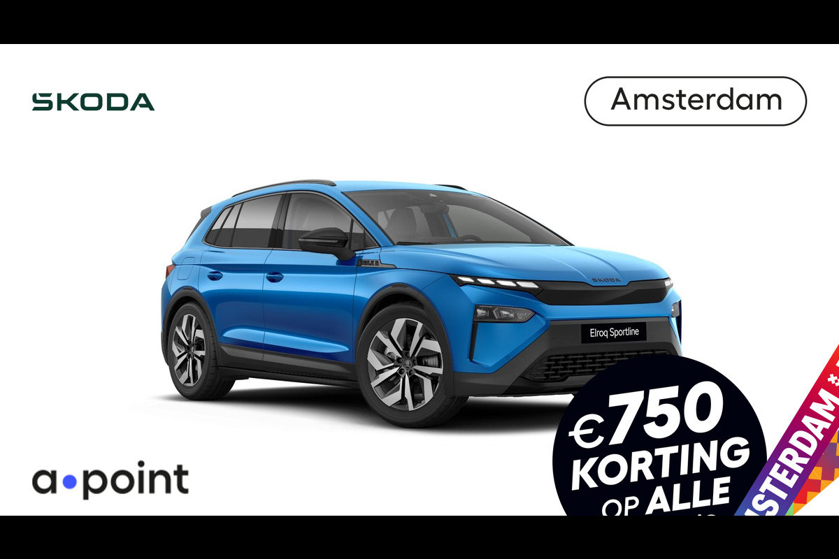 Škoda Elroq 85 Sportline 286 pk | Business upgrade pakket - PLUS Škoda Elroq 85 Sportline 286 pk | Business upgrade pakket - PLUS