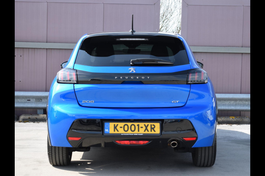 Peugeot 208 1.2 PureTech GT Pack PANORAMADAK | AUTOMAAT | NAVIGATIE / CARPLAY | ACHTERUITRIJCAMERA MET SENSOREN |