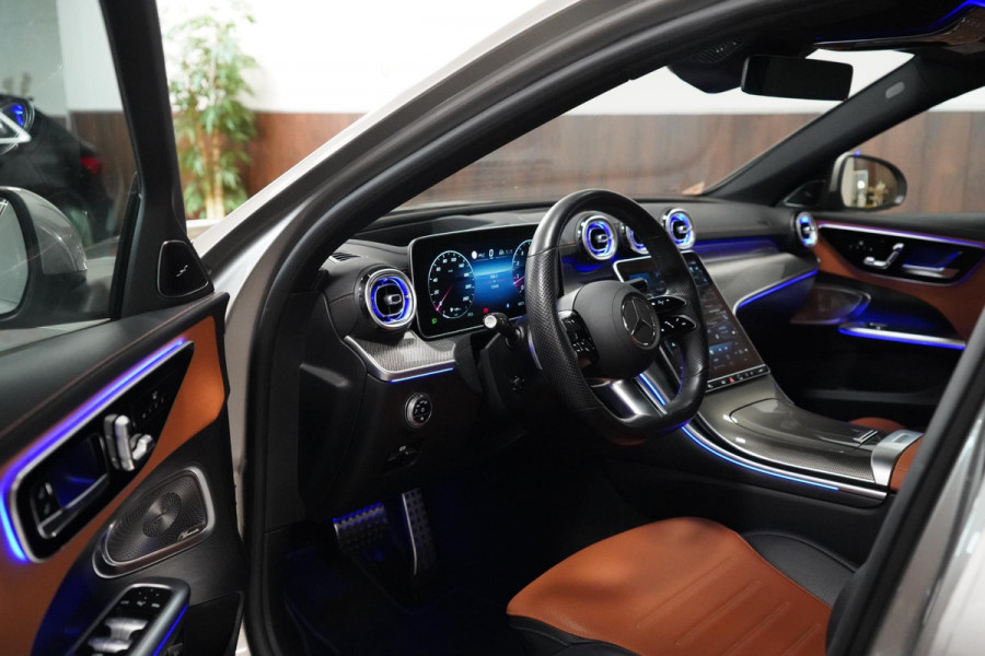 Mercedes-Benz C-Klasse 300 AMG Line NAP|1e Eig|Dealer Garantie|Pano|Memory|Head-up|360|Burmester