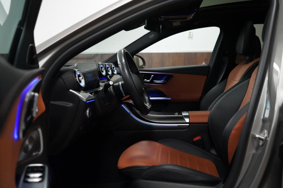 Mercedes-Benz C-Klasse 300 AMG Line NAP|1e Eig|Dealer Garantie|Pano|Memory|Head-up|360|Burmester