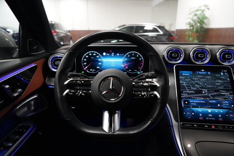 Mercedes-Benz C-Klasse 300 AMG Line NAP|1e Eig|Dealer Garantie|Pano|Memory|Head-up|360|Burmester