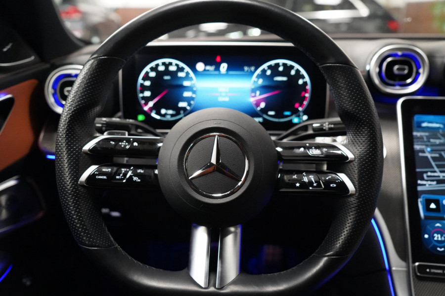 Mercedes-Benz C-Klasse 300 AMG Line NAP|1e Eig|Dealer Garantie|Pano|Memory|Head-up|360|Burmester