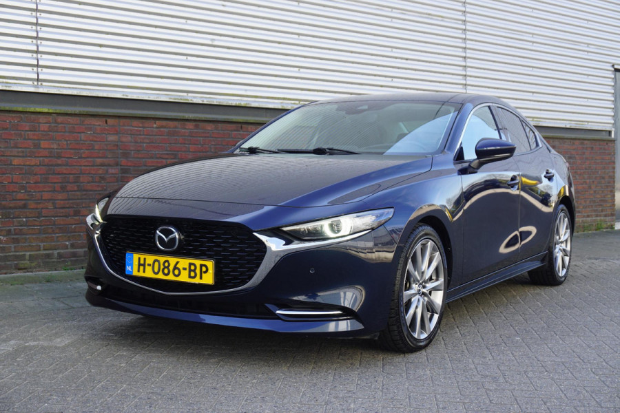Mazda 3 2.0 e-SkyActiv-X M Hybrid 180PK Luxury/Leer/ 18Inch/Bose/Head-Up.