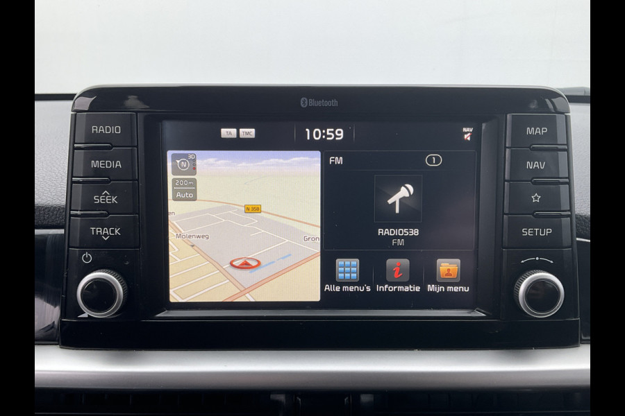 Kia Picanto 1.0 CVVT First Edition Nav/Cam Cruise Carplay Voll.Onderhouden!