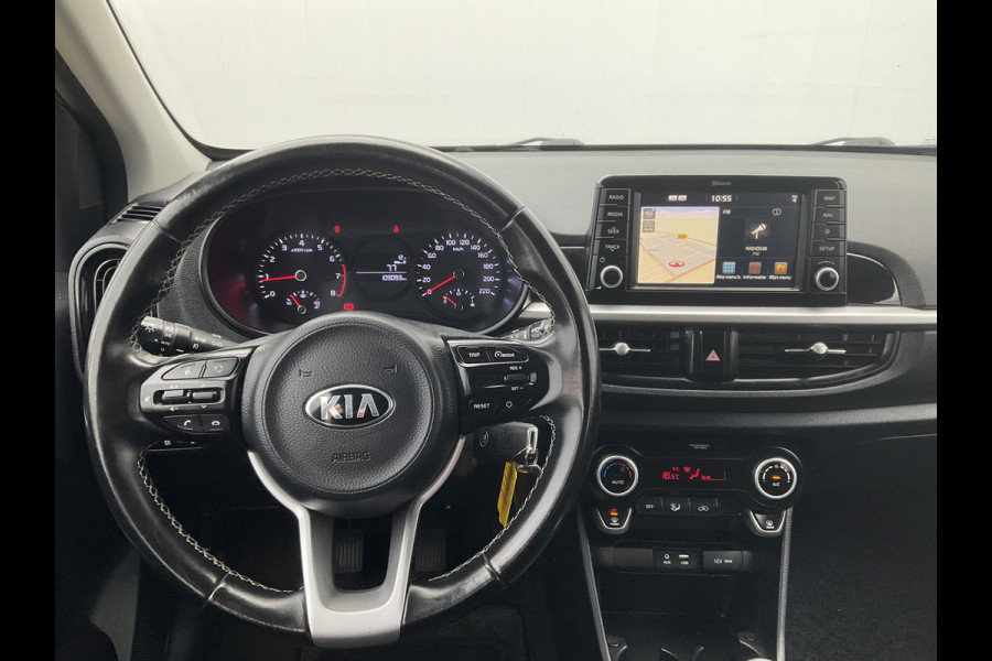 Kia Picanto 1.0 CVVT First Edition Nav/Cam Cruise Carplay Voll.Onderhouden!