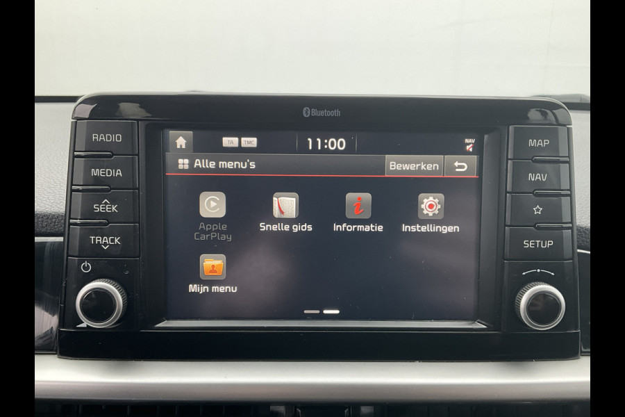 Kia Picanto 1.0 CVVT First Edition Nav/Cam Cruise Carplay Voll.Onderhouden!