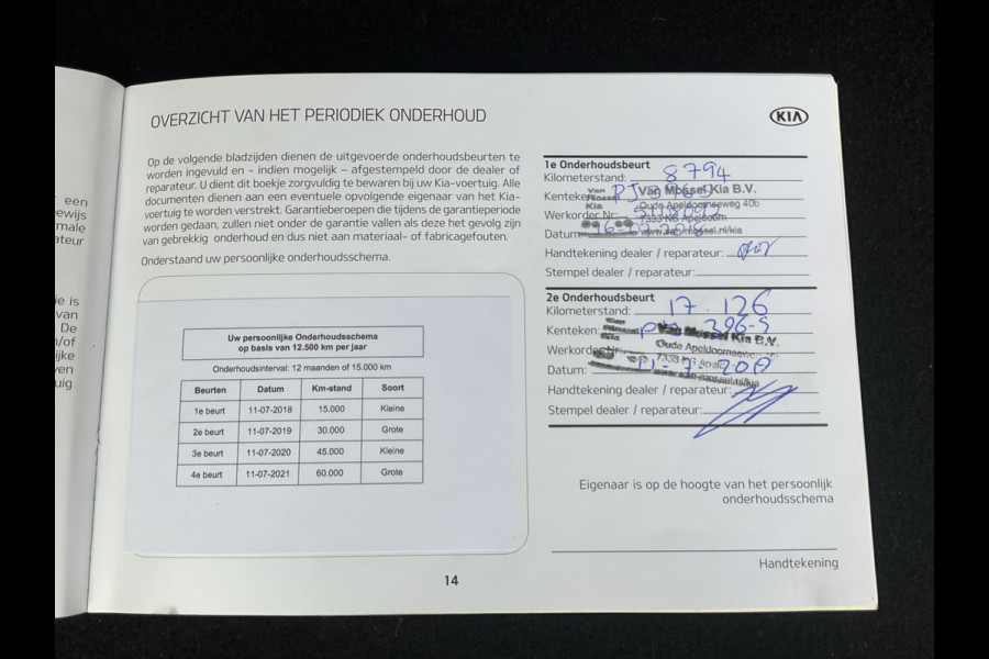 Kia Picanto 1.0 CVVT First Edition Nav/Cam Cruise Carplay Voll.Onderhouden!