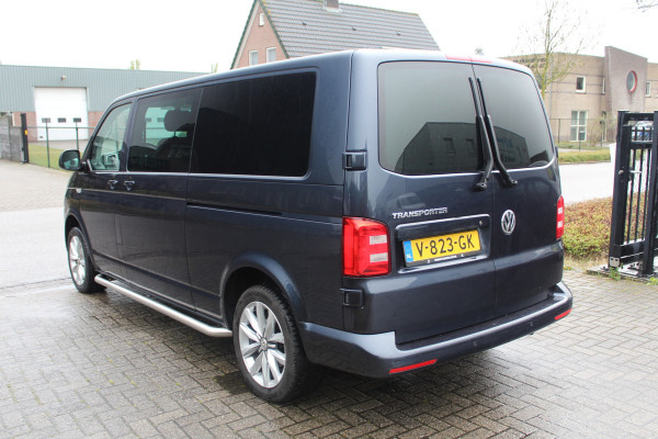 Volkswagen Transporter T6 2.0 TDI 150KW Euro6 DSG7-automaat L2 DC Highline ✓ 2x schuifdeur ✓ dubbele cabine