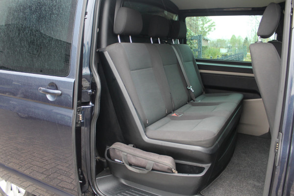 Volkswagen Transporter T6 2.0 TDI 150KW Euro6 DSG7-automaat L2 DC Highline ✓ 2x schuifdeur ✓ dubbele cabine