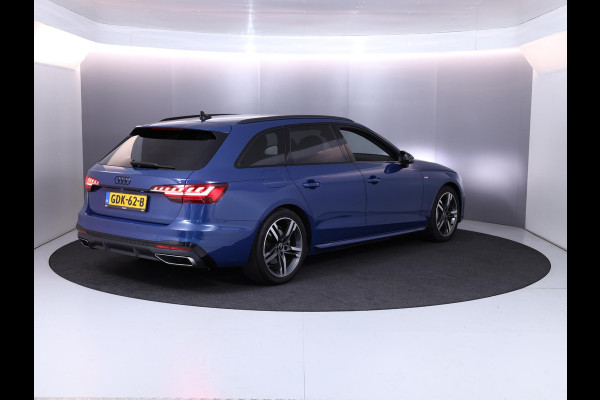 Audi A4 Avant 40 TFSI S edition Competition 204 pk S-tronic | Verlengde garantie | Navigatie | Elektr. trekhaak | Parkeersensoren | Cruise control | Stoelverwarming | LED koplampen |