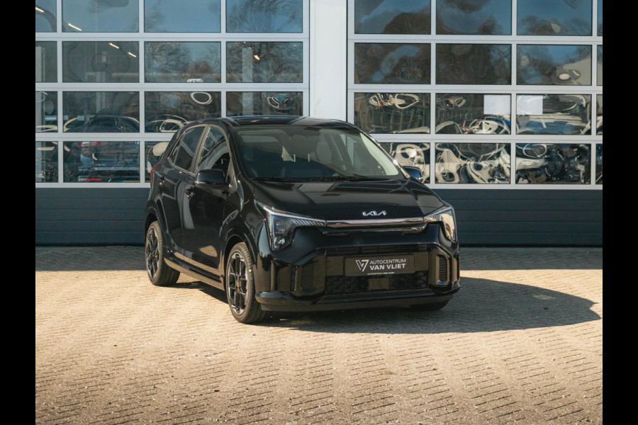 Kia Picanto 1.0 DPI GT-Line l ANWB Private Lease v.a.€ 284,-| Direct beschikbaar l | MY25 | Stoel&Stuur Verwarming | Schuif/kanteldak | Clima | Cruise | Apple Carplay