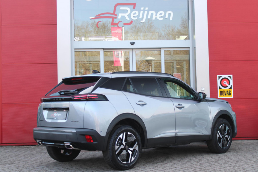 Peugeot 2008 1.2 Hybrid 136PK AUTOMAAT ALLURE | NIEUWE AUTO! | CAMERA VOOR + ACHTER | KEYLESS ENTRY/START | PARKEERSENSOREN VOOR + ACHTER | DODEHOEK DETECTIE | 17" LICHTMETALEN VELGEN | ADAPTIVE CRUISE CONTROL | CLIMATE CONTROL | STOEL VERWARMING | DRAADLOZE APPLE CARPLAY/ANDROID AUTO |
