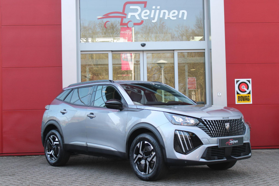 Peugeot 2008 1.2 Hybrid 136PK AUTOMAAT ALLURE | NIEUWE AUTO! | CAMERA VOOR + ACHTER | KEYLESS ENTRY/START | PARKEERSENSOREN VOOR + ACHTER | DODEHOEK DETECTIE | 17" LICHTMETALEN VELGEN | ADAPTIVE CRUISE CONTROL | CLIMATE CONTROL | STOEL VERWARMING | DRAADLOZE APPLE CARPLAY/ANDROID AUTO |