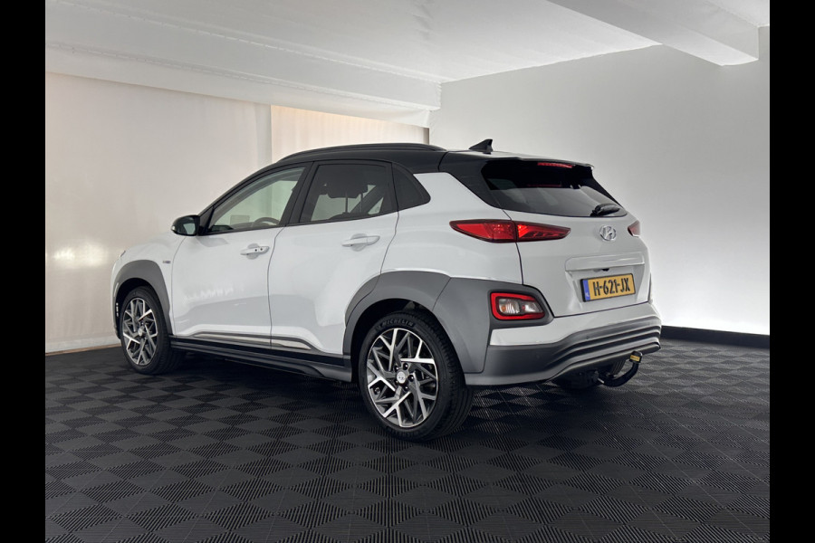 Hyundai Kona EV Premium 64 kWh [ 3-Fase ] (INCL-BTW) *HEAT-PUMP | FULL-LEATHER | HEAD-UP | FULL-LED | NAVI-FULLMAP | DAB | ADAPTIVE-CRUISE | KRELL-AUDIO | KEYLESS | CAMERA | BLIND-SPOT | LANE-ASSIST | DIGI-COCKPIT | COMFORT-SEATS | 1