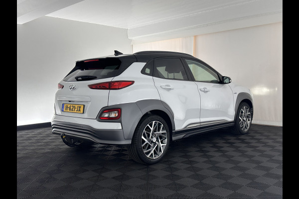 Hyundai Kona EV Premium 64 kWh [ 3-Fase ] (INCL-BTW) *HEAT-PUMP | FULL-LEATHER | HEAD-UP | FULL-LED | NAVI-FULLMAP | DAB | ADAPTIVE-CRUISE | KRELL-AUDIO | KEYLESS | CAMERA | BLIND-SPOT | LANE-ASSIST | DIGI-COCKPIT | COMFORT-SEATS | 1