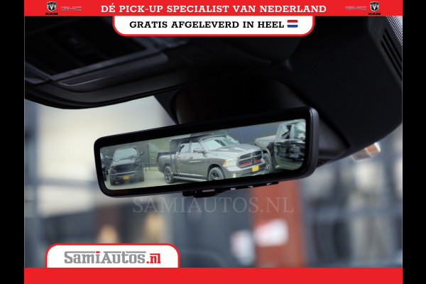 Dodge Ram 1500 LIMITED RAMBOX | LUCHTVERING | 5.7 V8 4X4 | MULTI TAILGATE | HUD | ADAPTIVE CRUISE | EERSTE EIGENAAR | LPG PRINS | 3500KG 360 CAMERA | LANE ASSIST | MEMORY SEATS | DUBBELE CABINE | CREWCAB