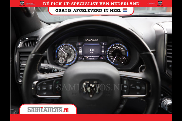 Dodge Ram 1500 LIMITED RAMBOX | LUCHTVERING | 5.7 V8 4X4 | MULTI TAILGATE | HUD | ADAPTIVE CRUISE | EERSTE EIGENAAR | LPG PRINS | 3500KG 360 CAMERA | LANE ASSIST | MEMORY SEATS | DUBBELE CABINE | CREWCAB