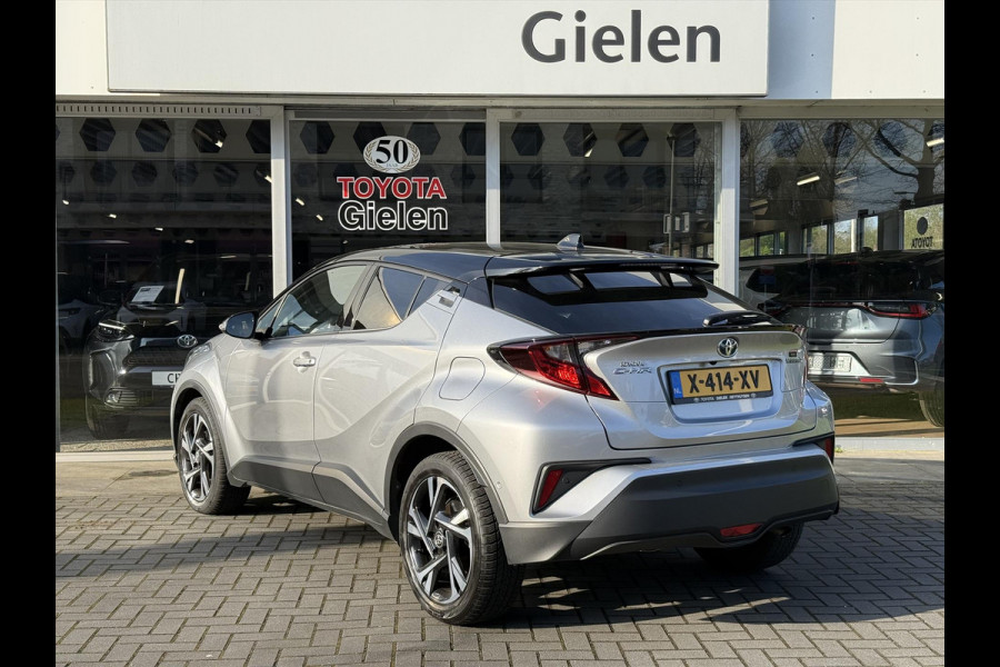 Toyota C-HR 1.8 Hybrid Bi-Tone | Dodehoekherkenning, Stoel + Stuurverwarming, Parkeersensoren, 18 inch, Keyless, Nieuwe multimedia