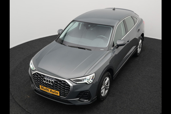 Audi Q3 Sportback 45 TFSI e Edition Plug in Hybrid Nano Grey Metallic 245pk PHEV | Navigatie | Adaptive Cruise | Trekhaak af Fabriek | Stoelverwarming | DAB | Climate Control | Virtual |