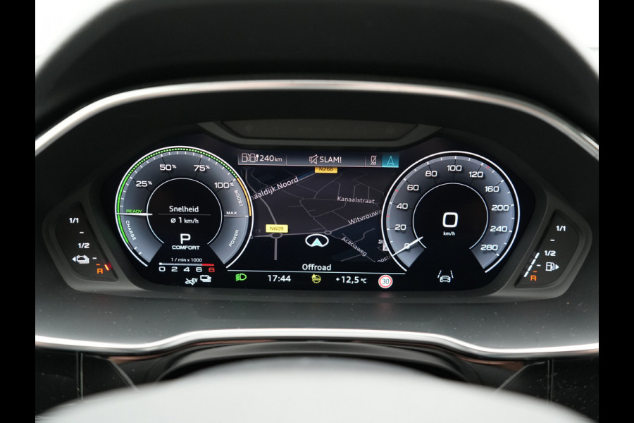 Audi Q3 Sportback 45 TFSI e Edition Plug in Hybrid Nano Grey Metallic 245pk PHEV | Navigatie | Adaptive Cruise | Trekhaak af Fabriek | Stoelverwarming | DAB | Climate Control | Virtual |