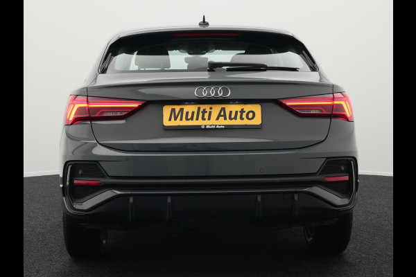 Audi Q3 Sportback 45 TFSI e Edition Plug in Hybrid Nano Grey Metallic 245pk PHEV | Navigatie | Adaptive Cruise | Trekhaak af Fabriek | Stoelverwarming | DAB | Climate Control | Virtual |