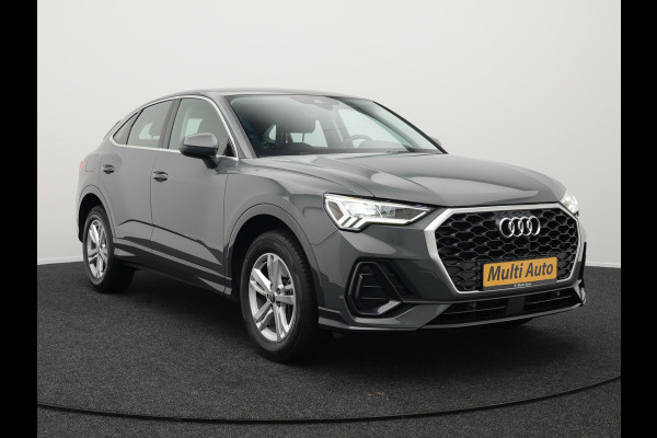 Audi Q3 Sportback 45 TFSI e Edition Plug in Hybrid Nano Grey Metallic 245pk PHEV | Navigatie | Adaptive Cruise | Trekhaak af Fabriek | Stoelverwarming | DAB | Climate Control | Virtual |