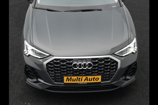 Audi Q3 Sportback 45 TFSI e Edition Plug in Hybrid Nano Grey Metallic 245pk PHEV | Navigatie | Adaptive Cruise | Trekhaak af Fabriek | Stoelverwarming | DAB | Climate Control | Virtual |