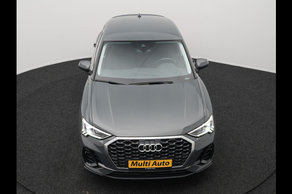 Audi Q3 Sportback 45 TFSI e Edition Plug in Hybrid Nano Grey Metallic 245pk PHEV | Navigatie | Adaptive Cruise | Trekhaak af Fabriek | Stoelverwarming | DAB | Climate Control | Virtual |