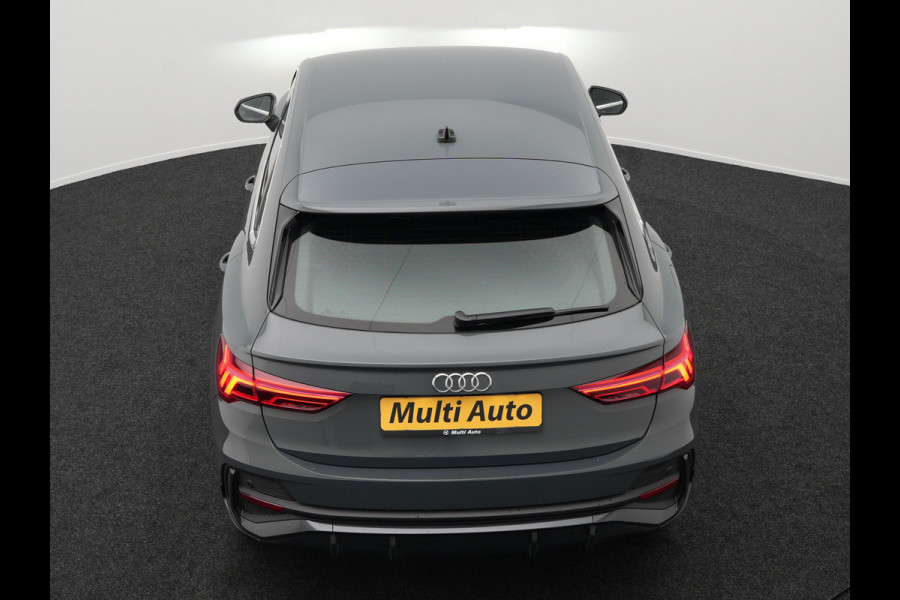 Audi Q3 Sportback 45 TFSI e Edition Plug in Hybrid Nano Grey Metallic 245pk PHEV | Navigatie | Adaptive Cruise | Trekhaak af Fabriek | Stoelverwarming | DAB | Climate Control | Virtual |