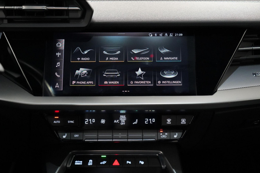 Audi A3 Sportback 40 TFSI e 3x S-line Elektr. S-stoelen|Dodehoek|Leder|AllSeasonNieuw|B&O