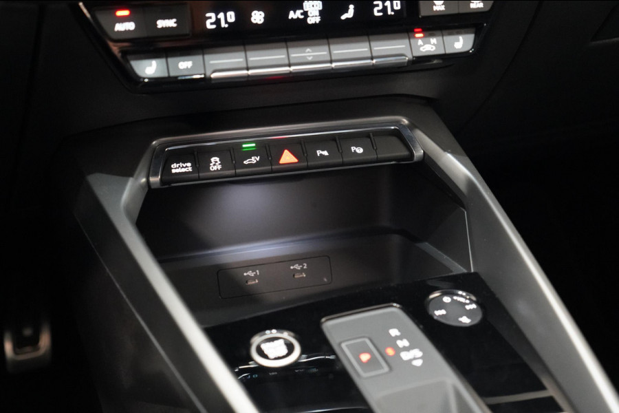 Audi A3 Sportback 40 TFSI e 3x S-line Elektr. S-stoelen|Dodehoek|Leder|AllSeasonNieuw|B&O