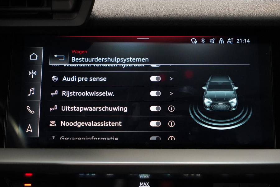 Audi A3 Sportback 40 TFSI e 3x S-line Elektr. S-stoelen|Dodehoek|Leder|AllSeasonNieuw|B&O
