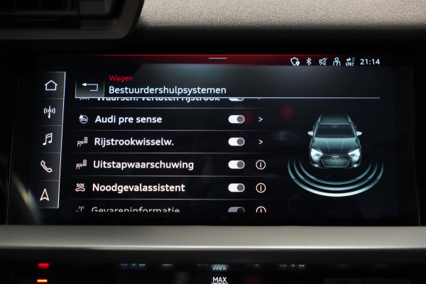 Audi A3 Sportback 40 TFSI e 3x S-line Elektr. S-stoelen|Dodehoek|Leder|AllSeasonNieuw|B&O