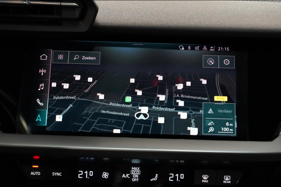Audi A3 Sportback 40 TFSI e 3x S-line Elektr. S-stoelen|Dodehoek|Leder|AllSeasonNieuw|B&O