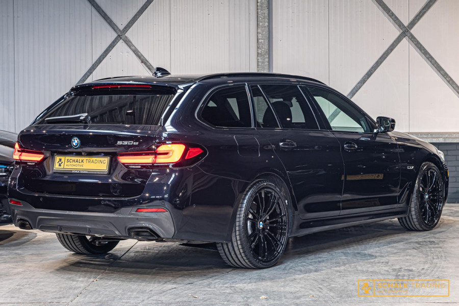BMW 5 Serie 530e|M-sport|20inch|Pano|H&K|Cam|Trekhaak|Dealer