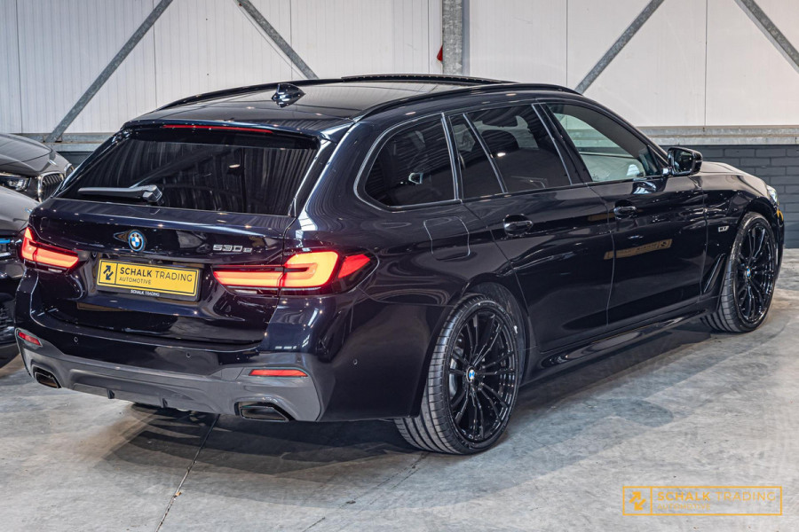 BMW 5 Serie 530e|M-sport|20inch|Pano|H&K|Cam|Trekhaak|Dealer