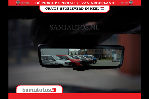 Dodge Ram 1500 LONGHORN| BLACK OPS | HUD & VIRTUAL | PRIJS MET LPG + HEAD UP ADG + DEKSEL + PANORAMADAK GWJ + LUCHTVERING SER + BOM VOL |  CREW CAB | DUBBELE CABINE | 5,7L V8 HEMI 402 PK 4X4 | 5 PERSOONS | GRIJSKENTEKEN | VOORRAAD NR 2185 - 9547