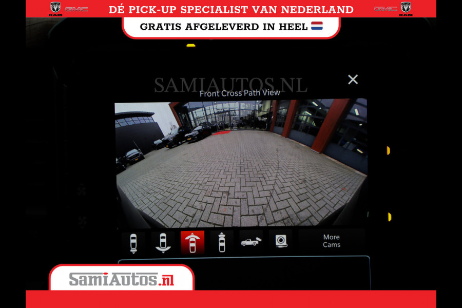 Dodge Ram 1500 LONGHORN| BLACK OPS | HUD & VIRTUAL | PRIJS MET LPG + HEAD UP ADG + DEKSEL + PANORAMADAK GWJ + LUCHTVERING SER + BOM VOL |  CREW CAB | DUBBELE CABINE | 5,7L V8 HEMI 402 PK 4X4 | 5 PERSOONS | GRIJSKENTEKEN | VOORRAAD NR 2185 - 9547