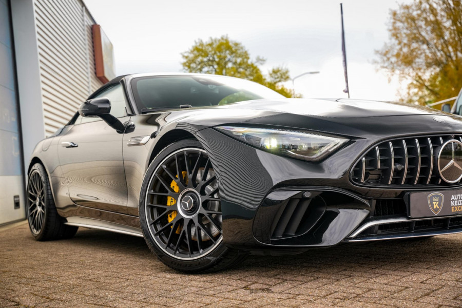 Mercedes-Benz SL-Klasse Roadster AMG 63 4MATIC+ Burmester Leer Spoiler Keyless 360 Camera 21''LM
