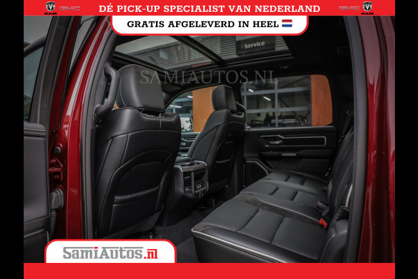 Dodge Ram 2025 LARAMIE SPORT HURRICANE 420PK 636 Nm | PRIJS MET LPG EN COVER EN GARANTIE | DUBBELE CABINE | PICK UP | 5 PERSOONS | DC | GRIJSKENTEKEN | Velvet Red Pearl VOORAAD 2218 - 3854