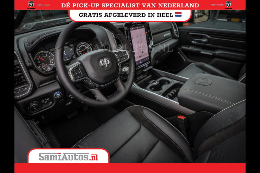 Dodge Ram 2025 LARAMIE SPORT HURRICANE 420PK 636 Nm | PRIJS MET LPG EN COVER EN GARANTIE | DUBBELE CABINE | PICK UP | 5 PERSOONS | DC | GRIJSKENTEKEN | Velvet Red Pearl VOORAAD 2218 - 3854