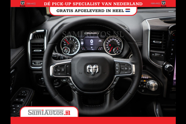 Dodge Ram 2025 LARAMIE SPORT HURRICANE 420PK 636 Nm | PRIJS MET LPG EN COVER EN GARANTIE | DUBBELE CABINE | PICK UP | 5 PERSOONS | DC | GRIJSKENTEKEN | Velvet Red Pearl VOORAAD 2218 - 3854