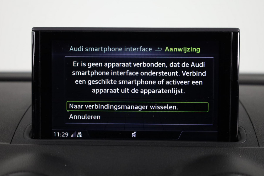 Audi A3 Sportback 40 e-tron Advance Sport 204pk Plug in Hybrid | Navigatie via App | Climatronic | Lichtmetalen velgen | S-line exterieur