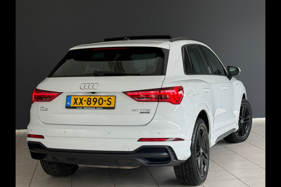 Audi Q3 40 TFSI 190pk QUATTRO S-Line Panodak|Dodehoek|Matrix
