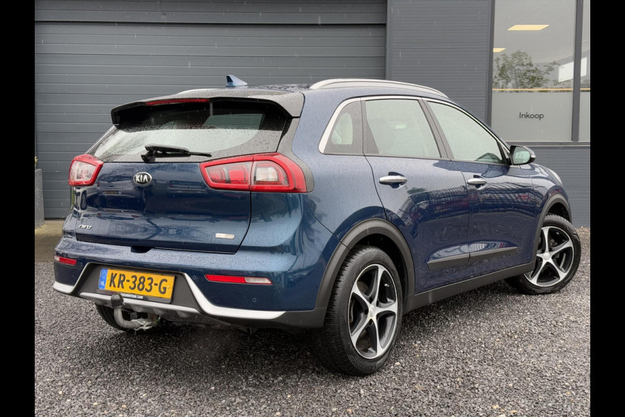 Kia Niro 1.6 GDi Hybrid First Edition Navi,Camera,Trekhaak,Stoelverw,Clima,Cruise,PDC,Carplay,Leder,Bluetooth,Elek ramen,LM velgen,N.A.P,APK tot 08-2025